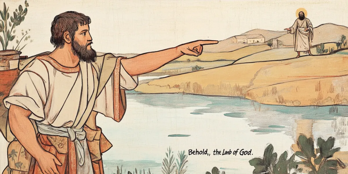 Estudo Bíblico Indutivo: João Batista identifica Jesus como o Cordeiro de Deus (João 1:29-34)