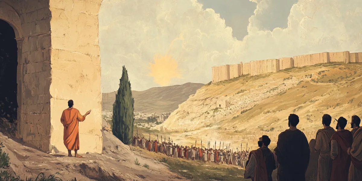 Que eventos marcaram a liderança de Josué?