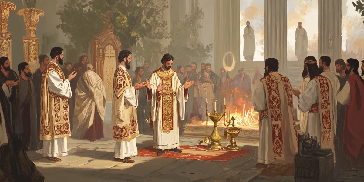 Quais foram as responsabilidades principais dos sacerdotes designados por Deus?