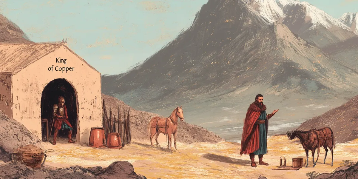 Quem era conhecido como o rei do cobre?