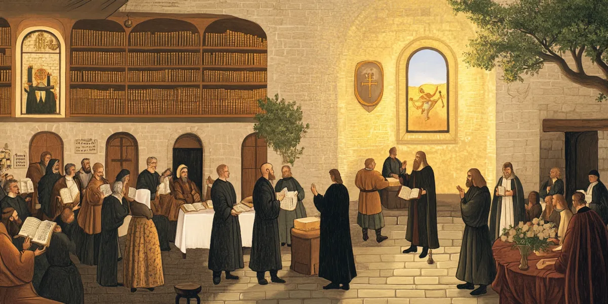 Quais foram as principais mudanças históricas e culturais que prepararam o terreno para o surgimento do pensamento escolástico?