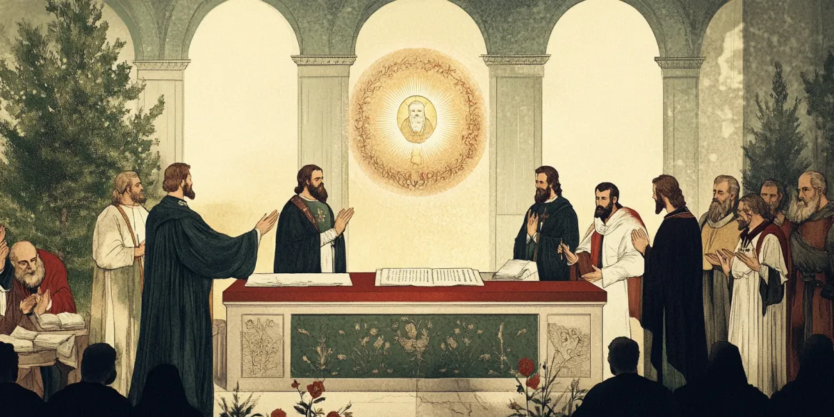 Como o Concílio de Nicéia definiu a relação Filho-Pai?