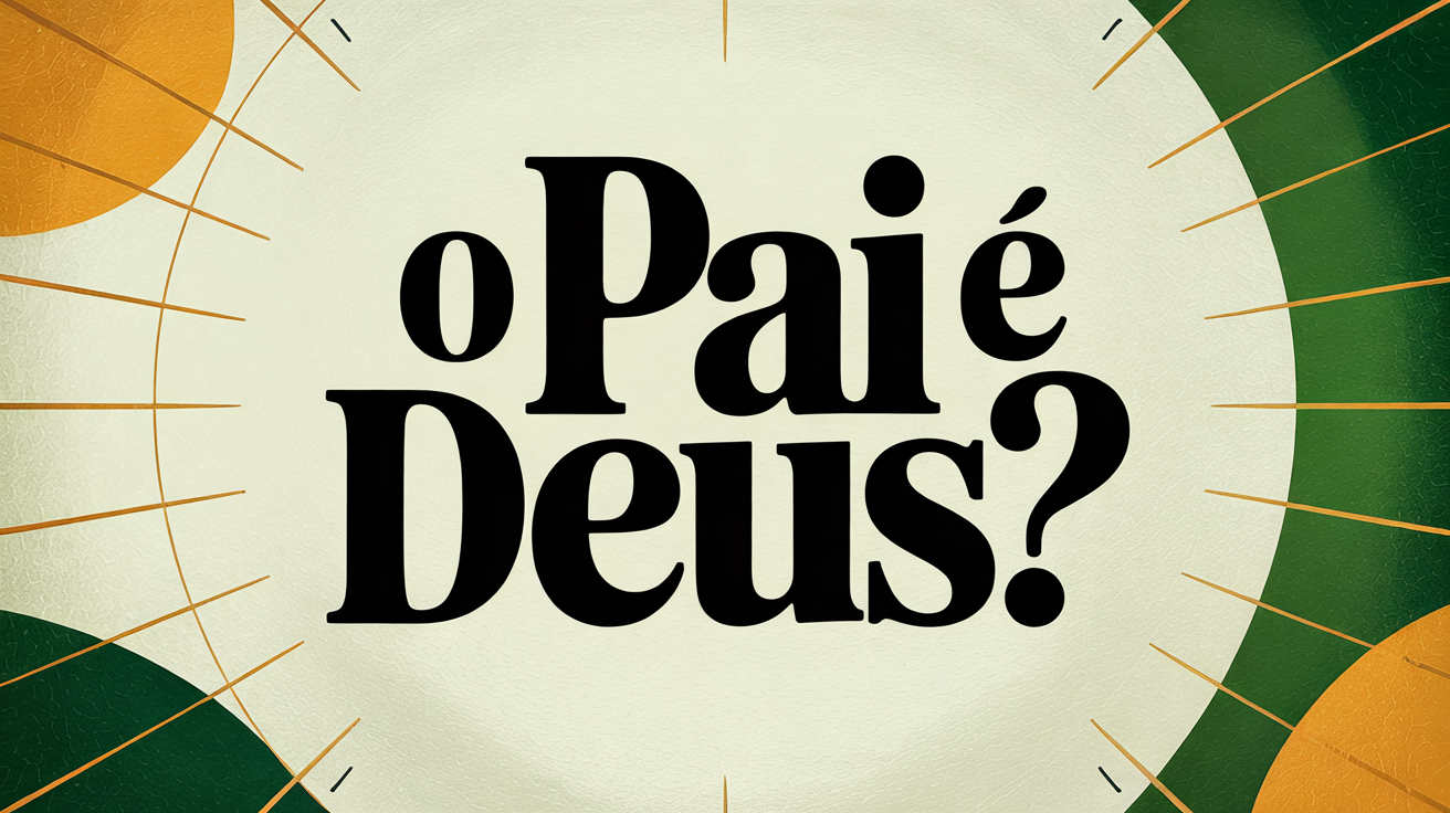 O Pai é Deus?