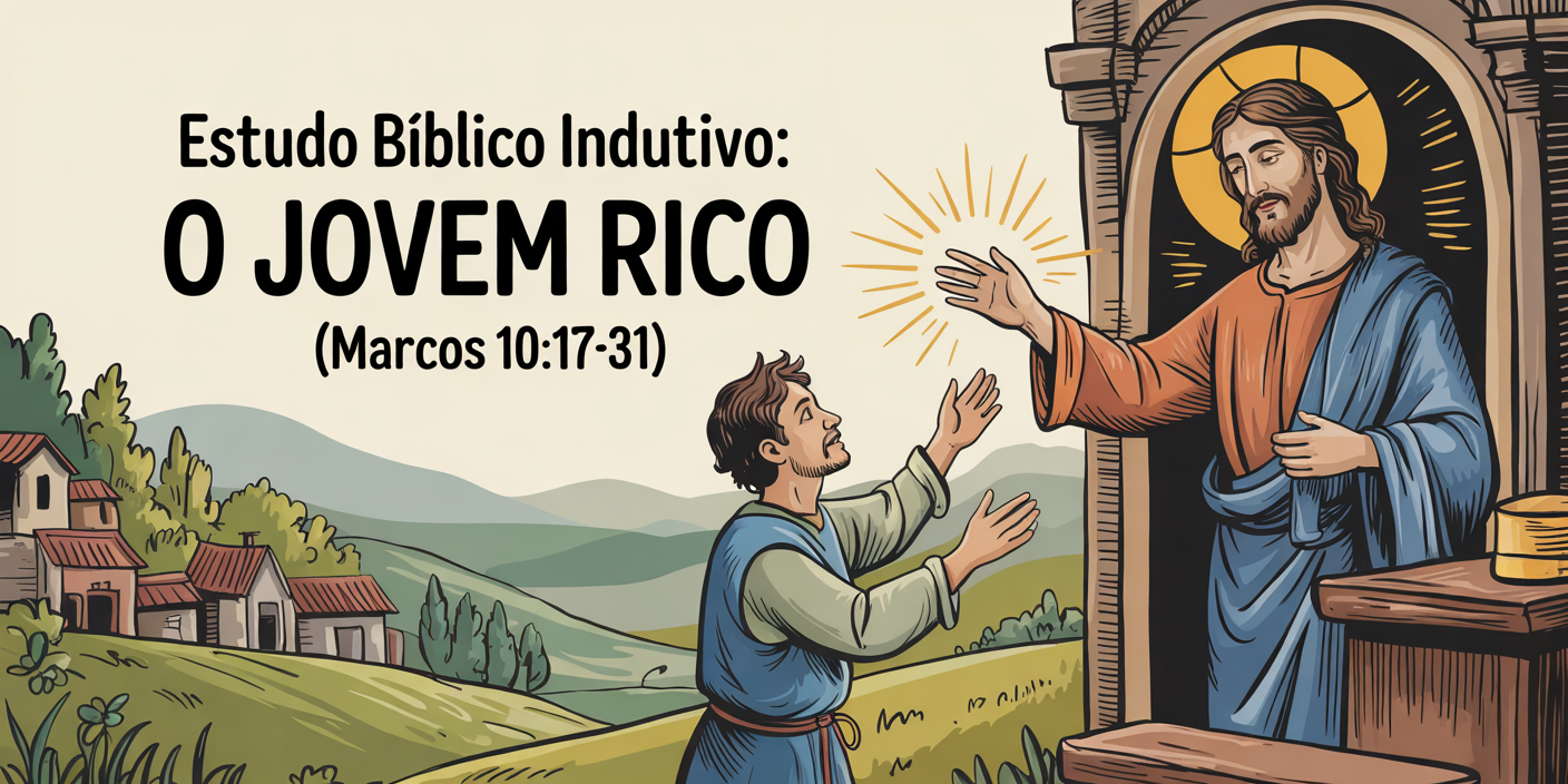 Estudo Bíblico Indutivo: O Jovem Rico (Marcos 10:17-31)