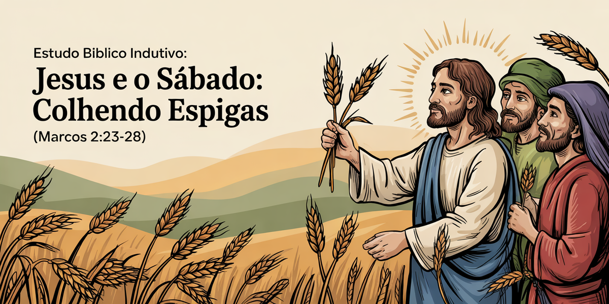 Estudo Bíblico Indutivo: Jesus e o Sábado: Colhendo Espigas (Marcos 2:23-28)