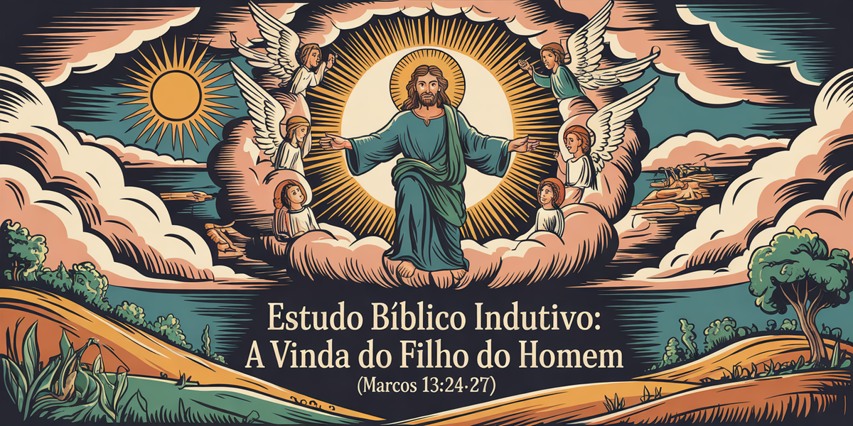 Estudo Bíblico Indutivo: A Vinda do Filho do Homem (Marcos 13:24-27)