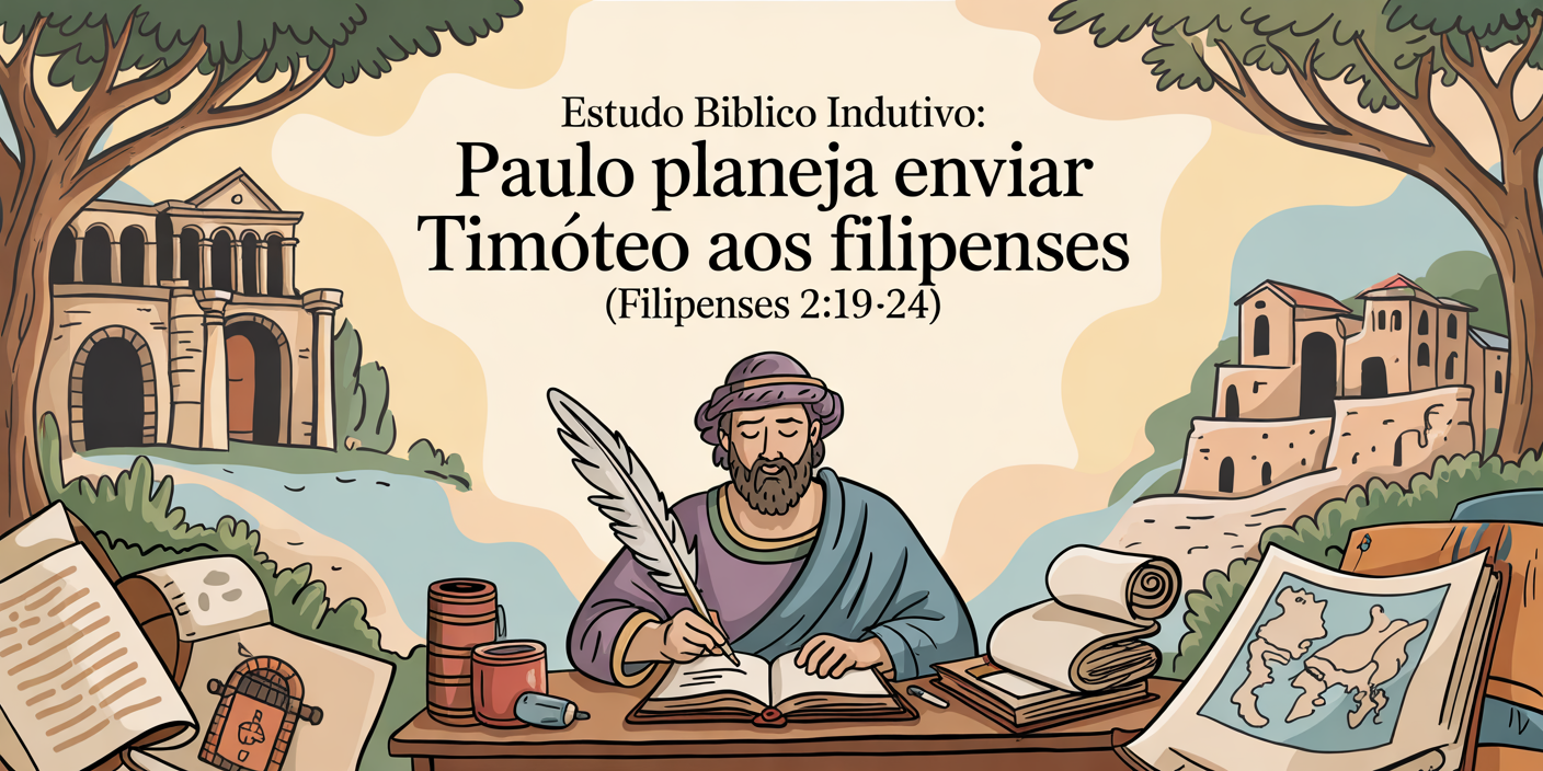 Estudo Bíblico Indutivo: Paulo Planeja Enviar Timóteo aos Filipenses (Filipenses 2:19-24)