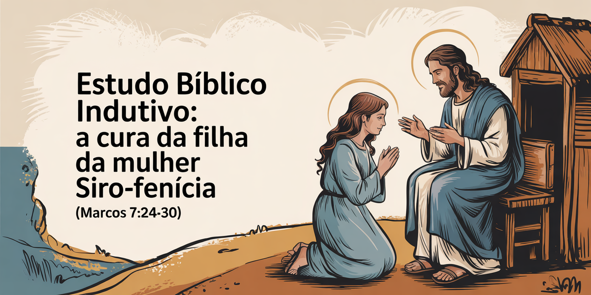 Estudo Bíblico Indutivo: A Cura da Filha da Mulher Siro-fenícia (Marcos 7:24-30)