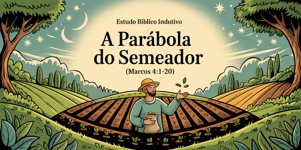 Estudo Bíblico Indutivo: A Parábola do Semeador (Marcos 4:1-20)