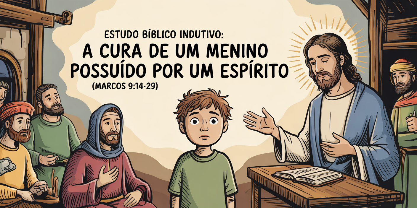 Estudo Bíblico Indutivo: A Cura de um Menino Possuído por um Espírito (Marcos 9:14-29)