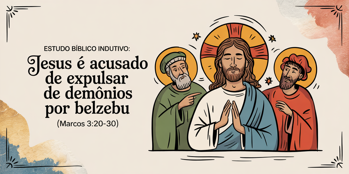 Estudo Bíblico Indutivo: Jesus é Acusado de Expulsar Demônios por Belzebu (Marcos 3:20-30)