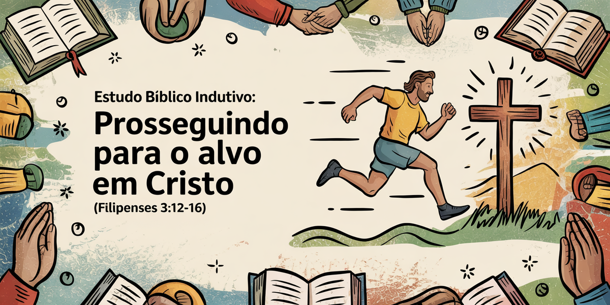 Estudo Bíblico Indutivo: Prosseguindo para o Alvo em Cristo (Filipenses 3:12-16)