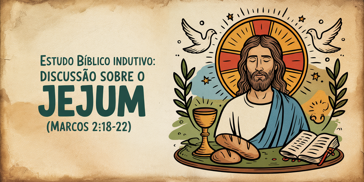 Estudo Bíblico Indutivo: Discussão sobre o Jejum (Marcos 2:18-22)