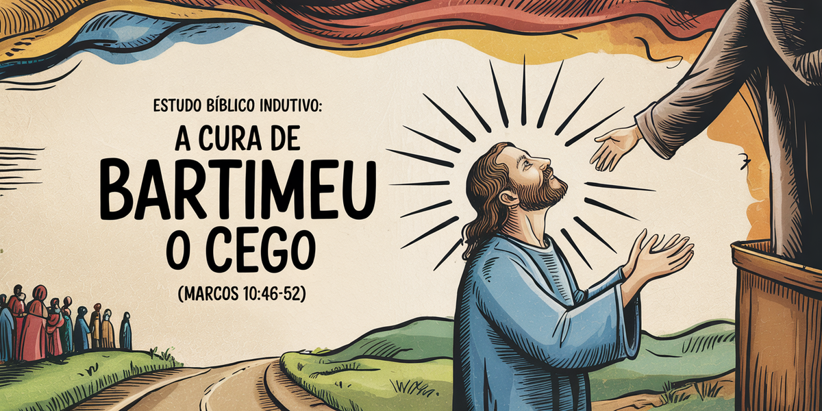 Estudo Bíblico Indutivo: A Cura de Bartimeu, o Cego (Marcos 10:46-52)