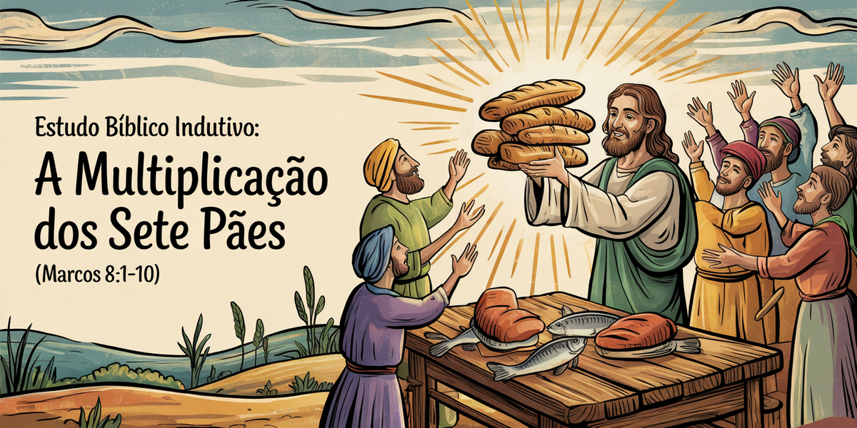 Estudo Bíblico Indutivo: A Multiplicação dos Sete Pães (Marcos 8:1-10)