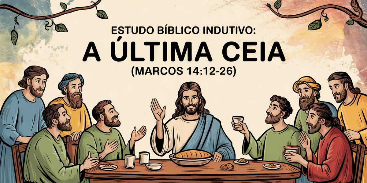 Estudo Bíblico Indutivo: A Última Ceia (Marcos 14:12-26)