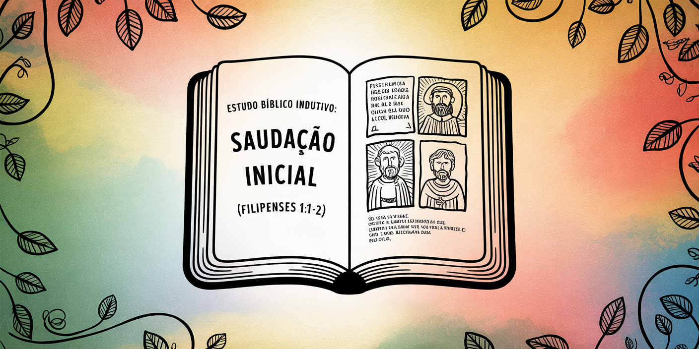 Estudo Bíblico Indutivo: Saudação Inicial (Filipenses 1:1-2)