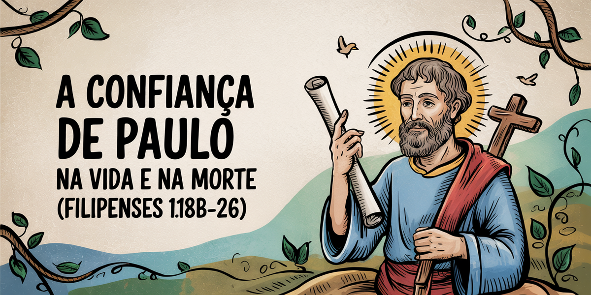 Estudo Bíblico Indutivo: A Confiança de Paulo na Vida e na Morte (Filipenses 1:18b-26)