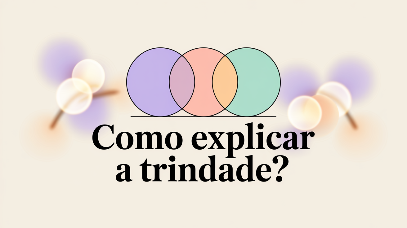 Como explicar a Trindade?