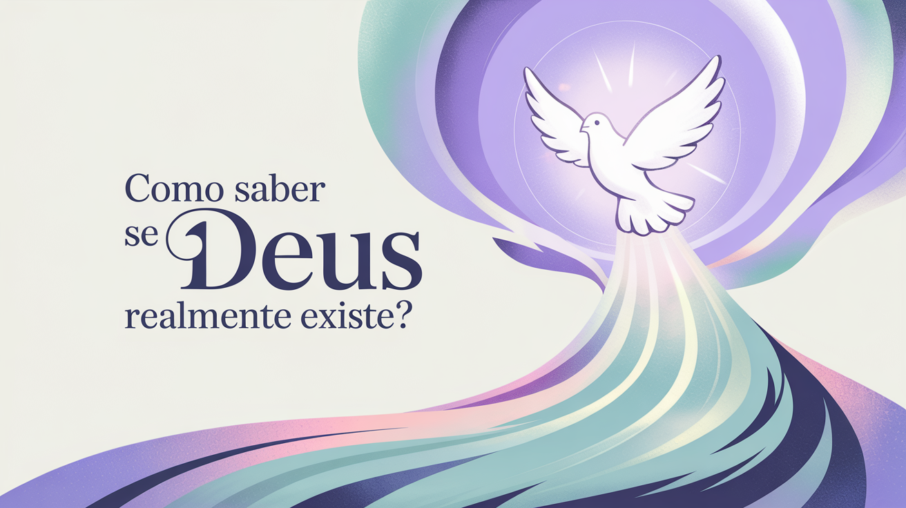 Como saber se Deus realmente existe?
