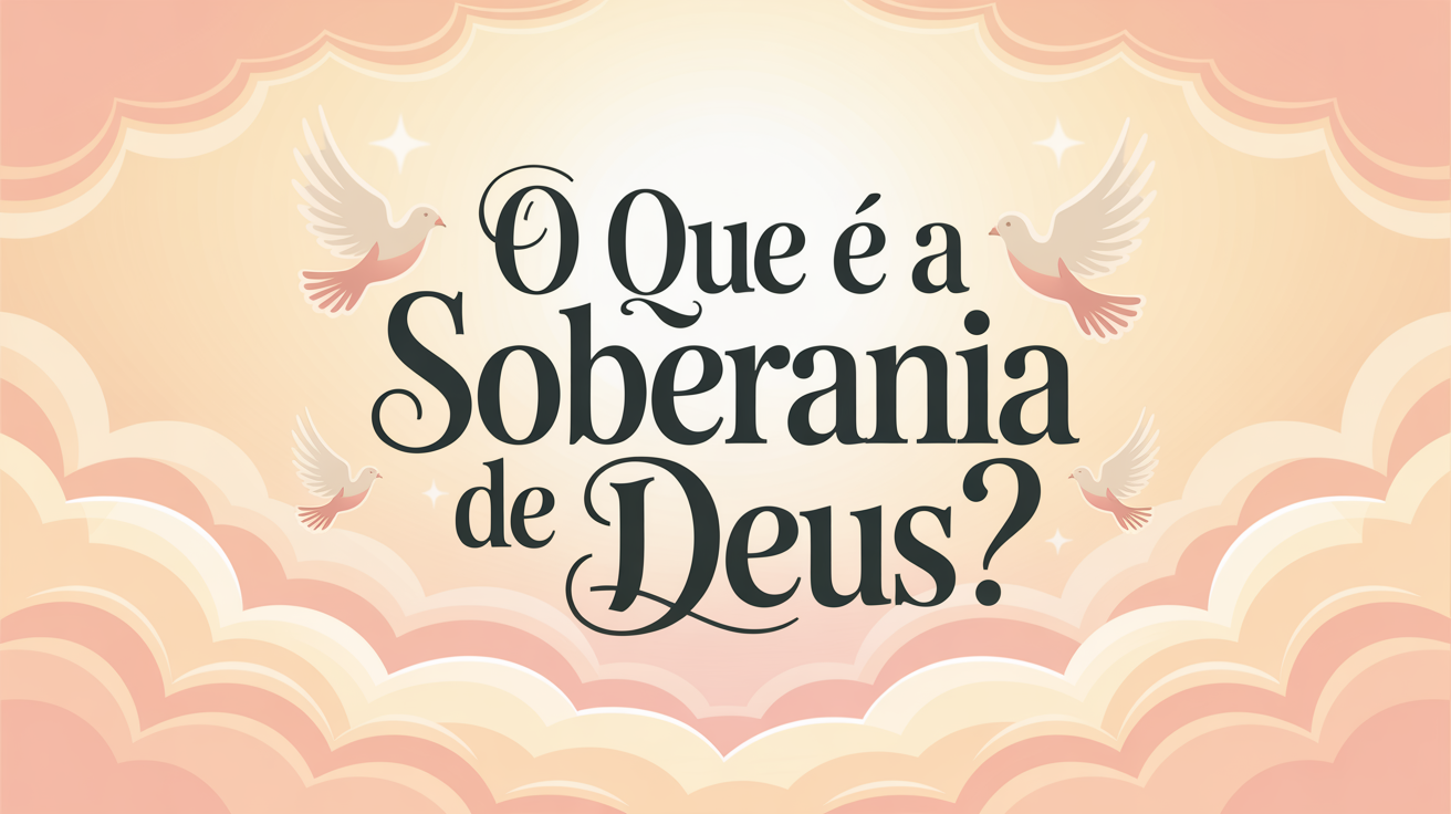 O que é a soberania de Deus?