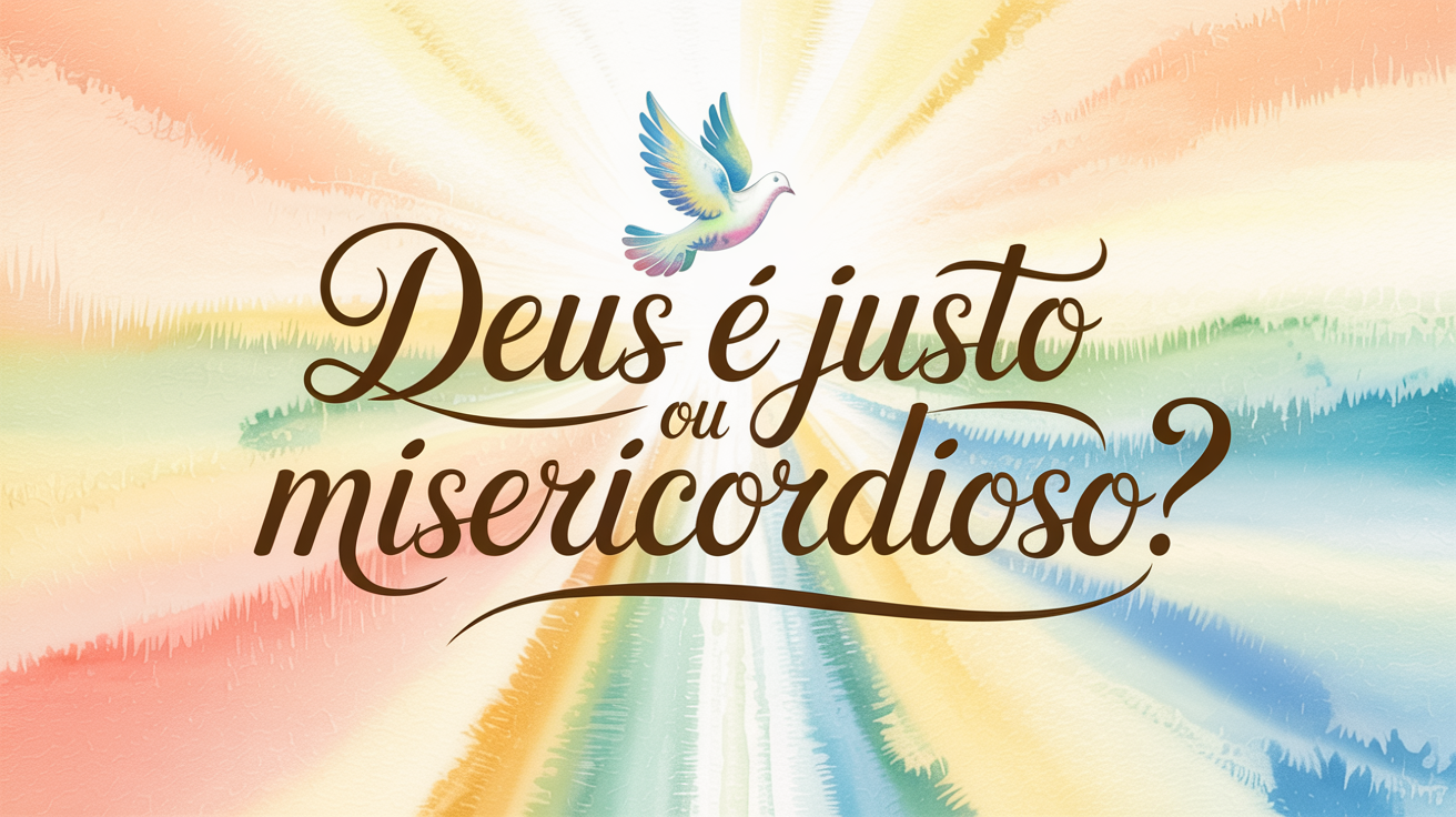 Deus é justo ou misericordioso?