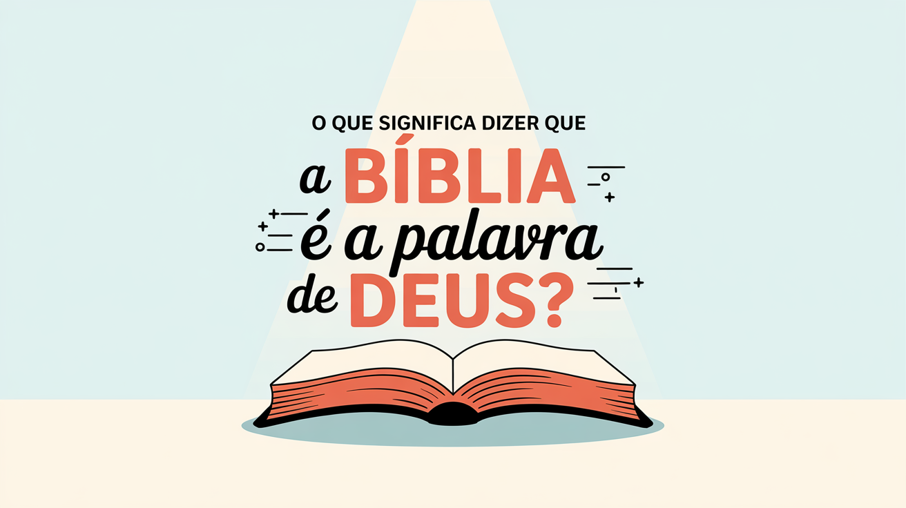 O que significa dizer que a Bíblia é a Palavra de Deus?