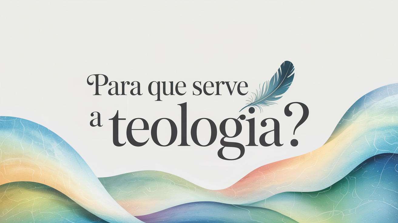 Para que serve a Teologia?