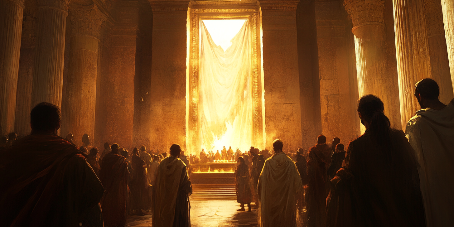 Qual é o Significado do Véu Rasgado no Templo Durante a Morte de Cristo?