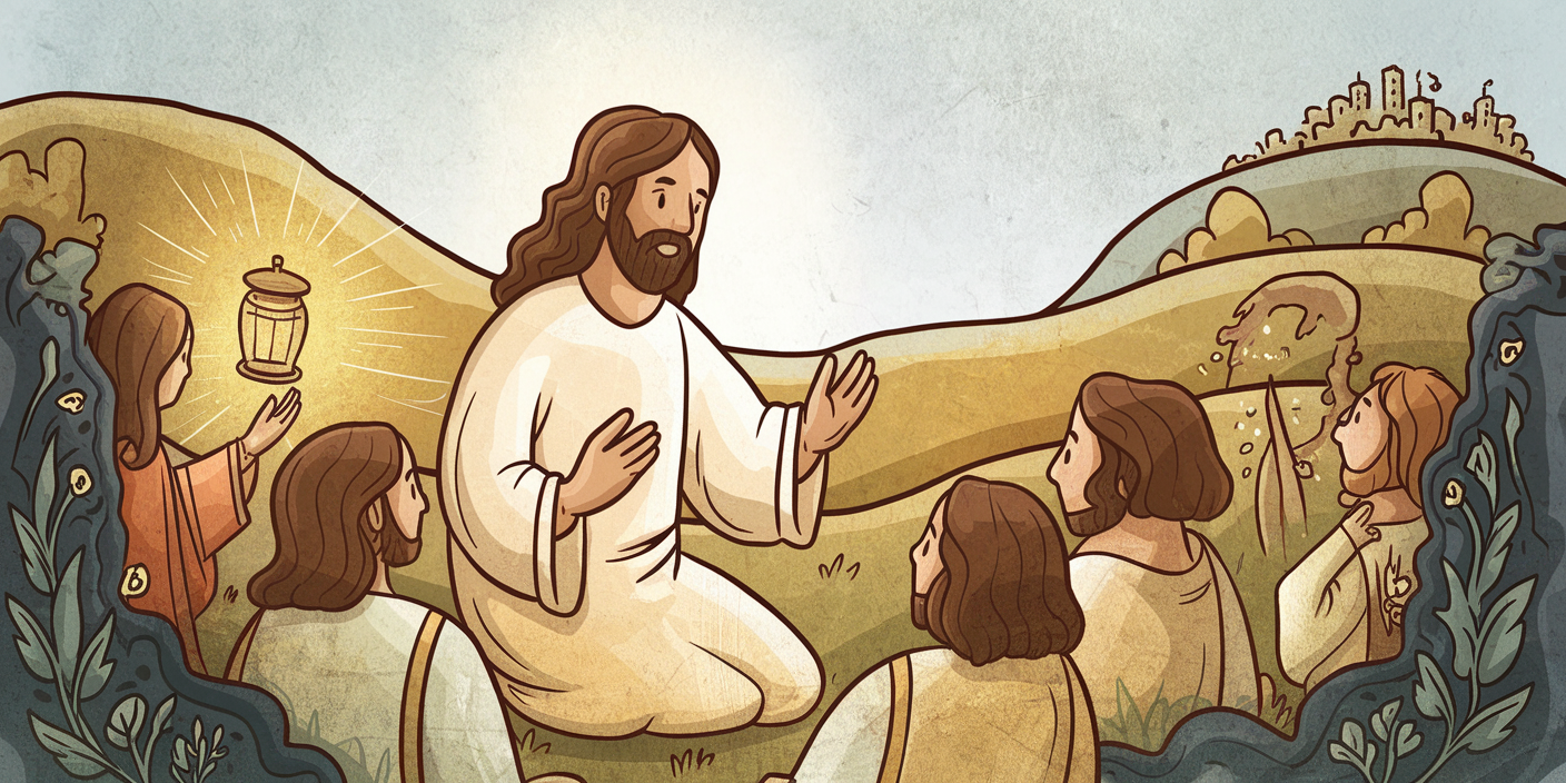 Ser Sal e Luz do Mundo Segundo Jesus