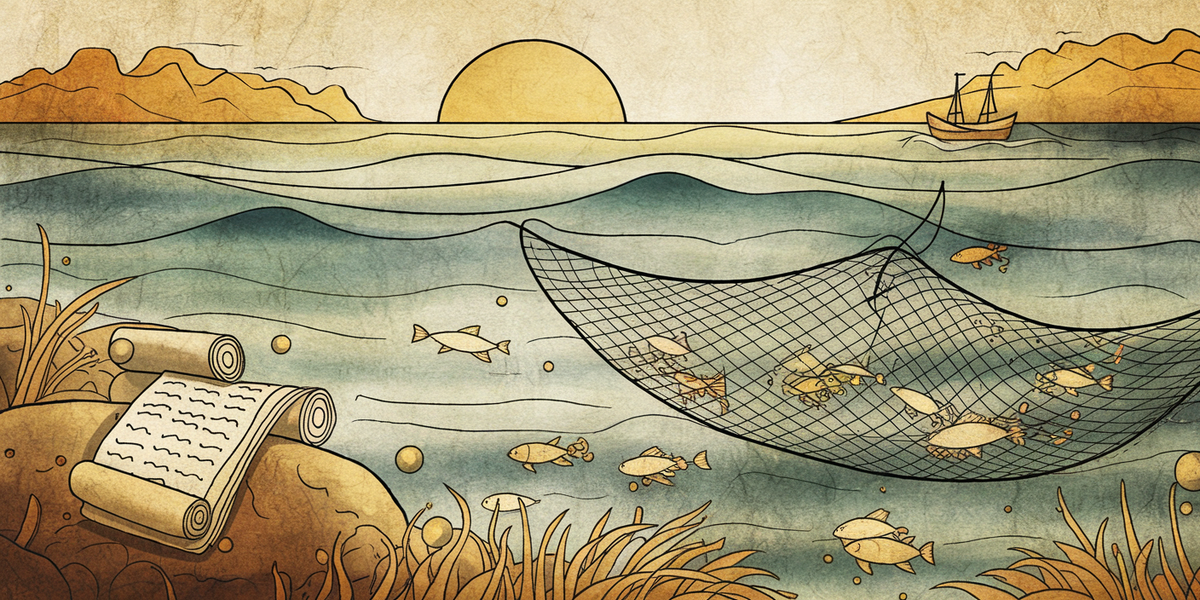 Por Que Jesus Comparou o Reino dos Céus a uma Rede Lançada ao Mar?