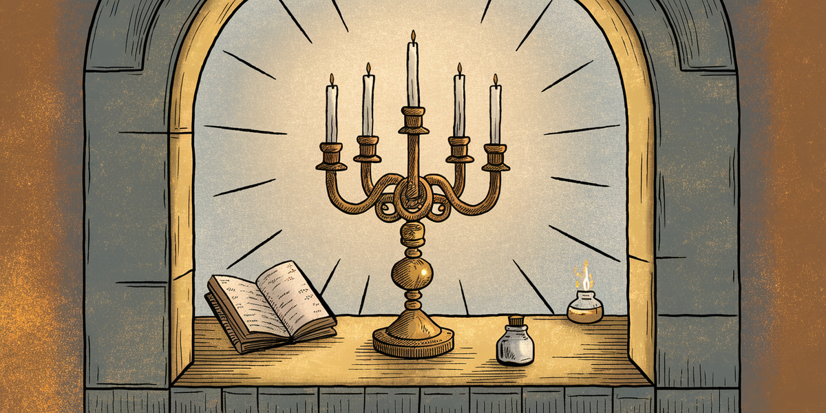 O Que é o "Candelabro de Ouro" no Tabernáculo e Qual é o Seu Simbolismo?