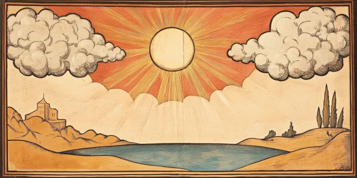 20250320 a renaissance style painting of a divine light des u3