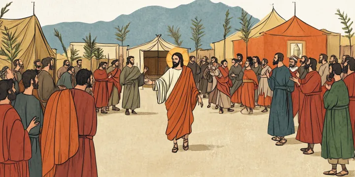 20250320 a renaissance style painting of jesus entering a v u0