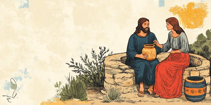 20250320 a renaissance style painting of jesus sitting by a u0