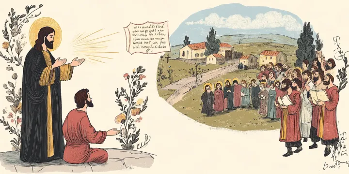 20250320 a renaissance style painting of jesus standing in u0 (3)