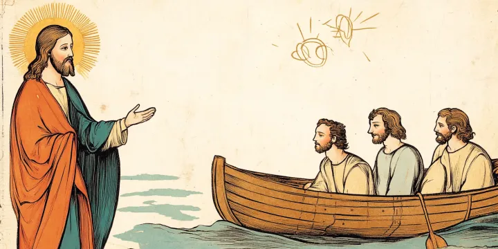 20250320 a renaissance style painting of jesus standing on u1