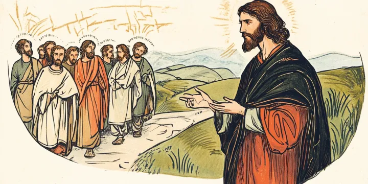 20250320 a renaissance style painting of jesus standing wit u0 (1)