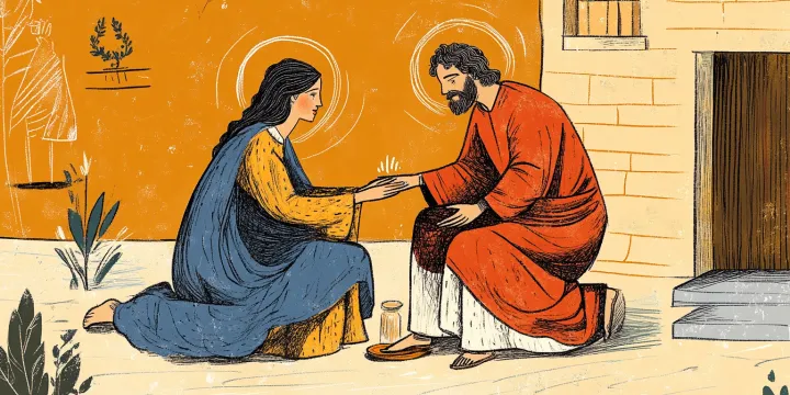 20250320 a renaissance style painting of mary kneeling at j u3