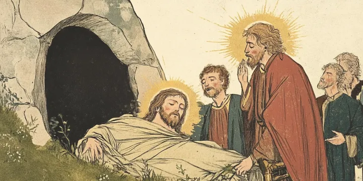 20250320 a renaissance style painting of the solemn scene o u1