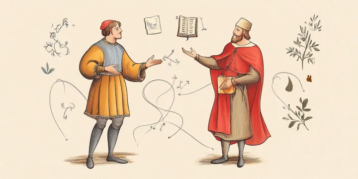 20250321 two figures in historical clothing one engaged in u0