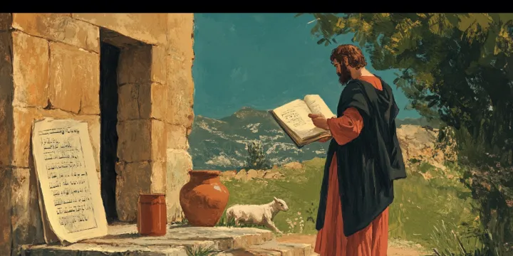 20250403 a solemn and detailed scene depicting the obligati u1