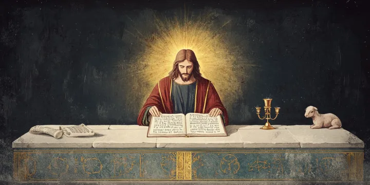 20250403 a symbolic and illuminating scene depicting jesus u1