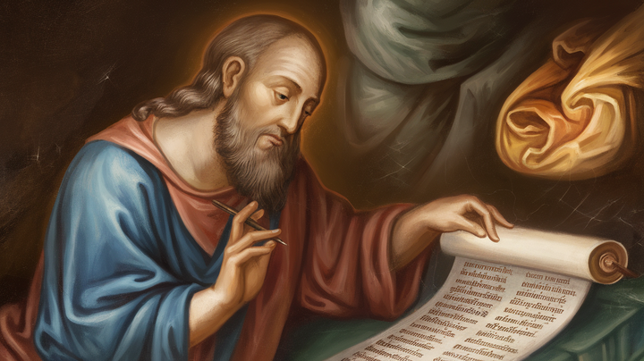 A contemplative medieval style image of paul in qu 4xnov9l r2enss6yerhrzg uv0kclfatkq6r0vybmx3aa