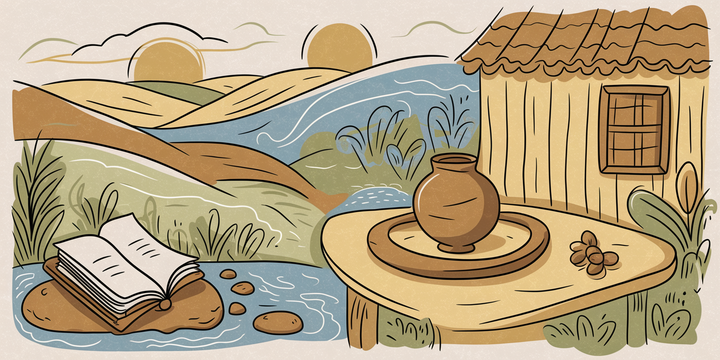 Hand drawn illustration with a warm text 7bhyiv1jrfmtcm5hbostaq lr9hnr5vs6a7fuenlzrmiw