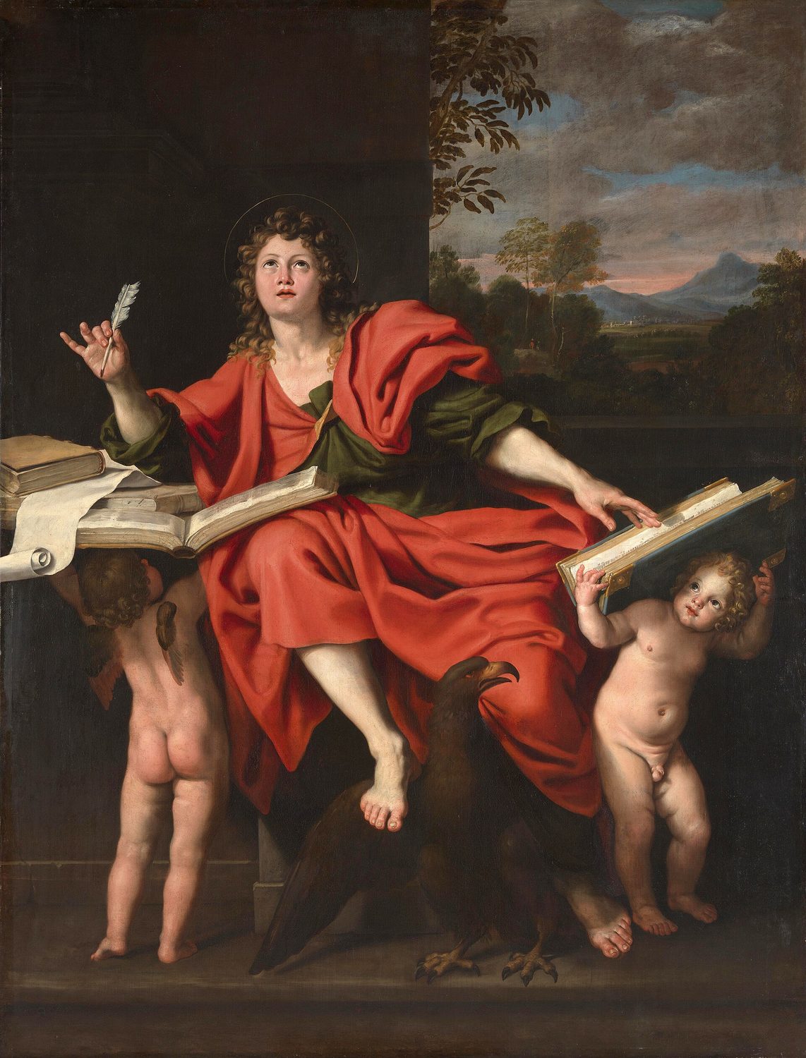 Domenichino, São João Evangelista