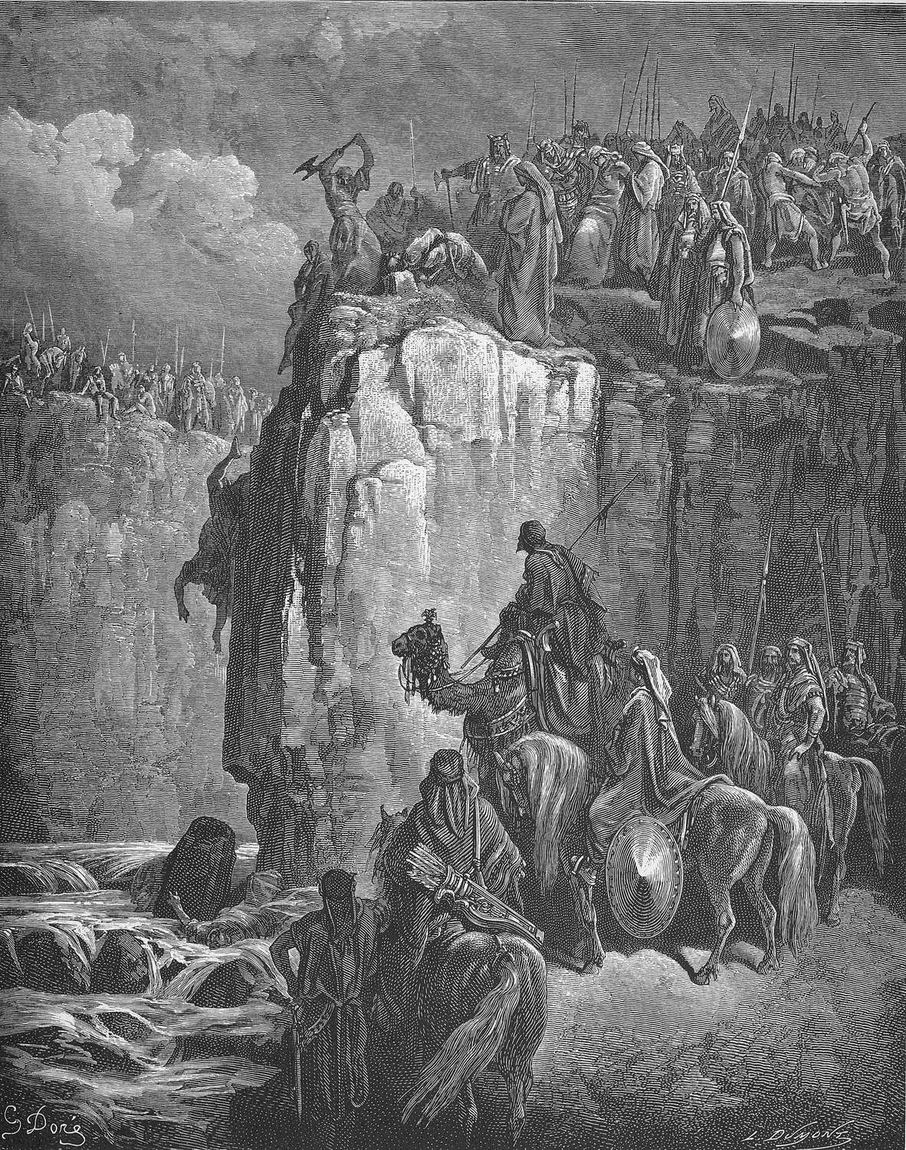 Gustave Doré, Os profetas de Baal são mortos