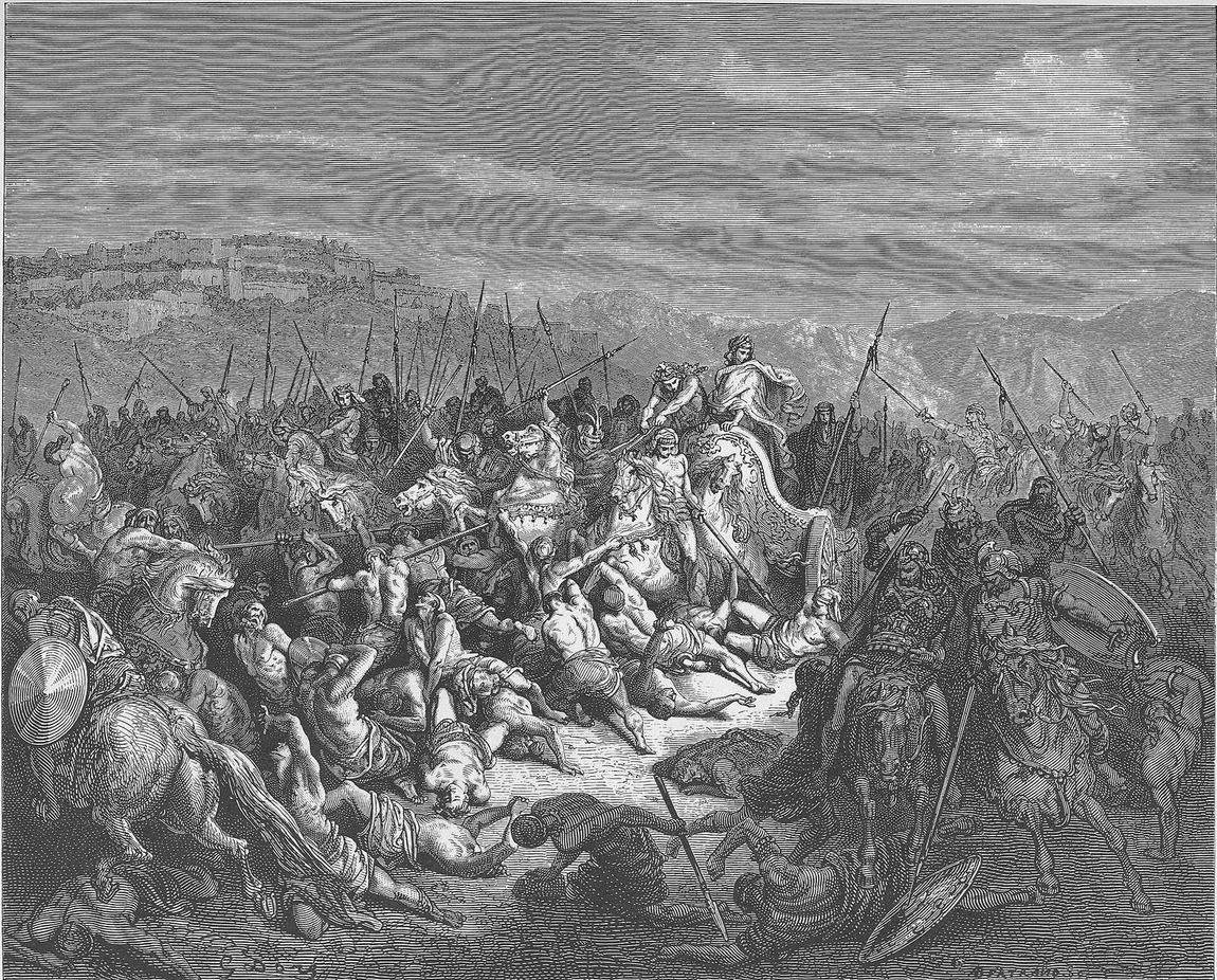 Gustave Doré, Os israelitas derrotam os sírios