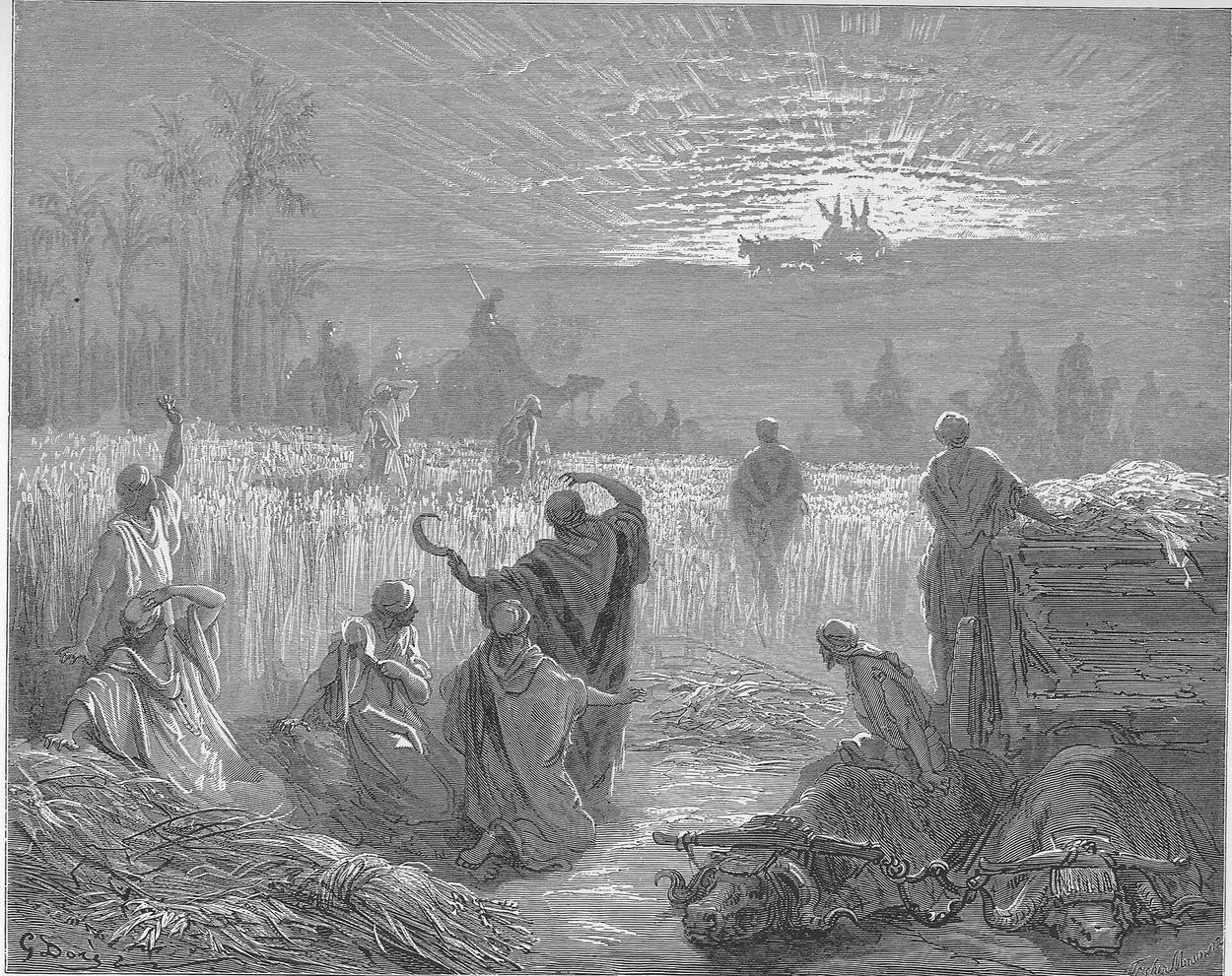 Gustave Doré, A arca é devolvida a Bete-Semes