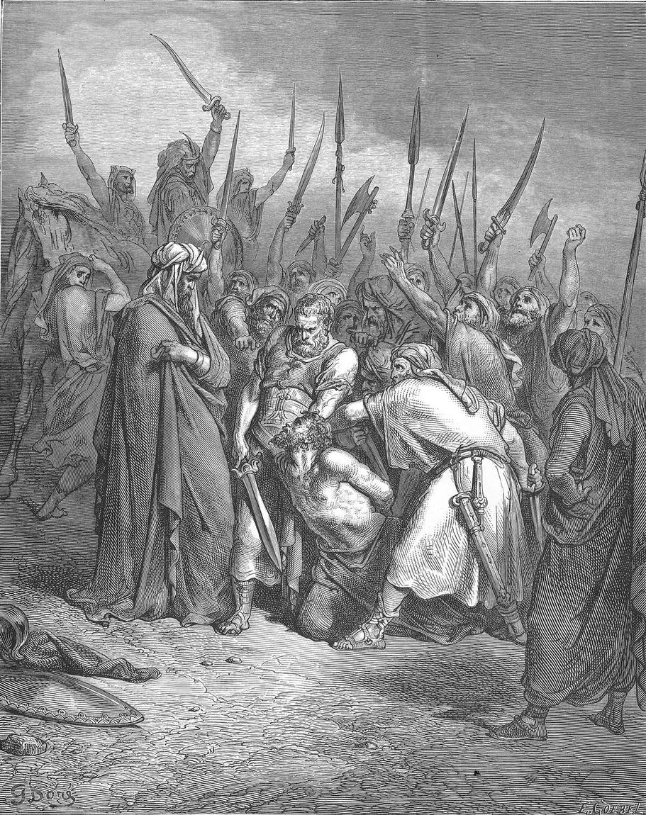 Gustave Doré, A morte de Agague